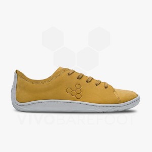 Vivobarefoot Addis Lifestyle Schoenen Dames Mosterdgeel | NL301XG