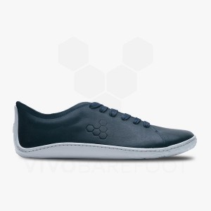 Vivobarefoot Addis Lifestyle Schoenen Heren Donkerblauw | NL126QC