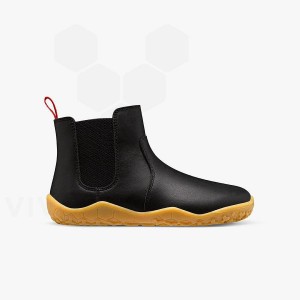 Vivobarefoot Fulham II Schoenen Kinderen Obsidian | NL420IR