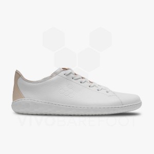 Vivobarefoot Geo Court III Lifestyle Schoenen Dames Wit Roze | NL294EI