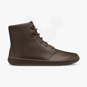 Vivobarefoot Gobi HI IV Lifestyle Schoenen Dames Koffie | NL322CP