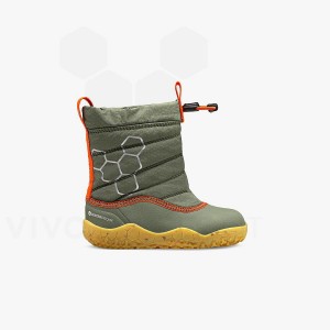 Vivobarefoot Lumi FG Kleuter Schoenen Kinderen Groen | NL403ZD