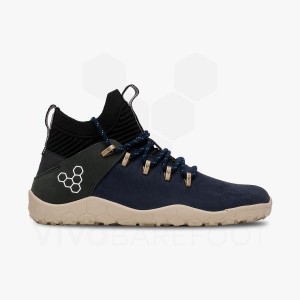 Vivobarefoot Magna FG Wandelschoenen Dames Blauw | NL189FU