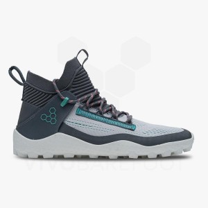 Vivobarefoot Magna Lite SG Wandelschoenen Heren Blauw Zilver | NL029JE