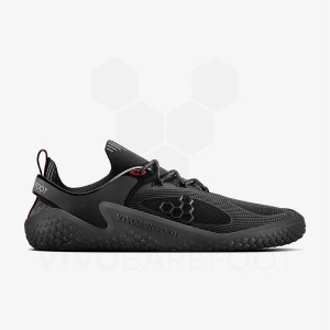 Vivobarefoot Motus Strength JJF Road Hardloopschoenen Heren Obsidian Donkergrijs | NL061DO