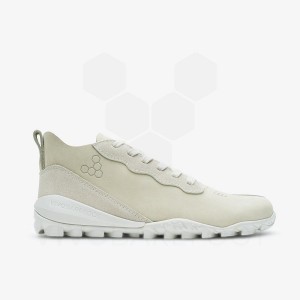 Vivobarefoot Novus Mid Lifestyle Schoenen Dames Beige | NL326YF