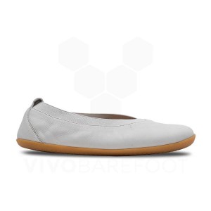 Vivobarefoot Opanka Ballerina Lifestyle Schoenen Dames Wit | NL318GY