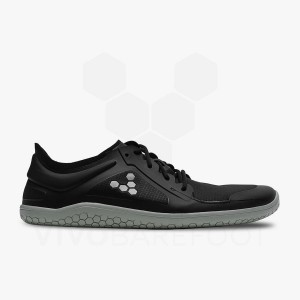 Vivobarefoot Primus Lite All Weather Road Hardloopschoenen Dames Obsidian | NL231PV