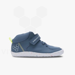 Vivobarefoot Primus Ludo Hi Juniors Schoenen Kinderen Indigo | NL413PV