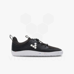 Vivobarefoot Primus Sport III Juniors Schoenen Kinderen Obsidian | NL373DO