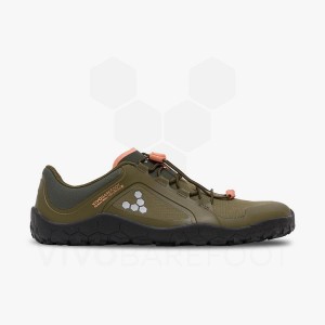 Vivobarefoot Primus Trail III All Weather FG Wandelschoenen Dames Donkerolijfgroen | NL177RX