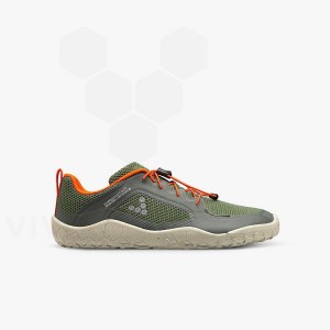 Vivobarefoot Primus Trail II FG Juniors Schoenen Kinderen Groen | NL414OB