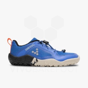 Vivobarefoot Primus Trail II FG Preschool Schoenen Kinderen Blauw | NL352YF