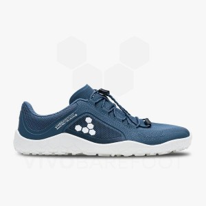 Vivobarefoot Primus Trail II FG Trailrunning Schoenen Dames Diepblauw Wit | NL245BA