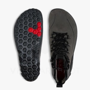 Vivobarefoot Tracker Decon FG2 JJF Wandelschoenen Dames Obsidian Donkergrijs | NL190EI