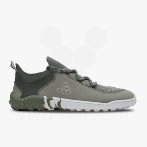 Vivobarefoot Tracker Decon Low FG2 Mens Wandelschoenen Dames Olijfgroen | NL206OB