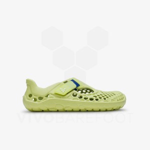 Vivobarefoot Ultra Bloom Sandalen Kinderen Lichtgroen | NL435TL